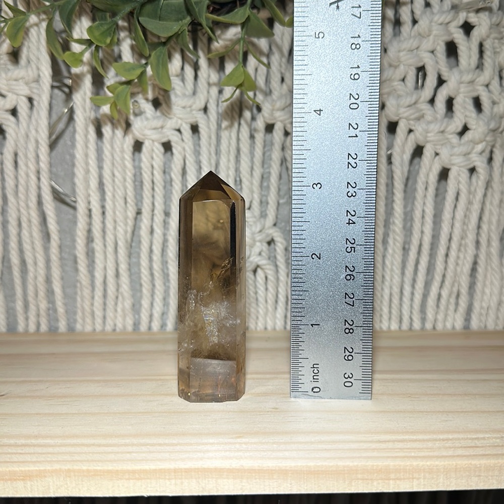 Smokey citrine with phantoms (high grade)